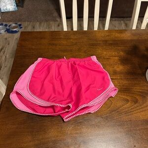 Nike Women's Bright Pink Athletic Shorts